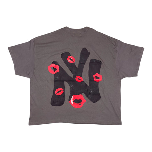 Playera corte boxy